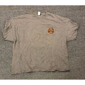 Harley-Davidson T-Shirt Men's 3XL Eisenhauer's Tioga County PA Back Graphic Gray